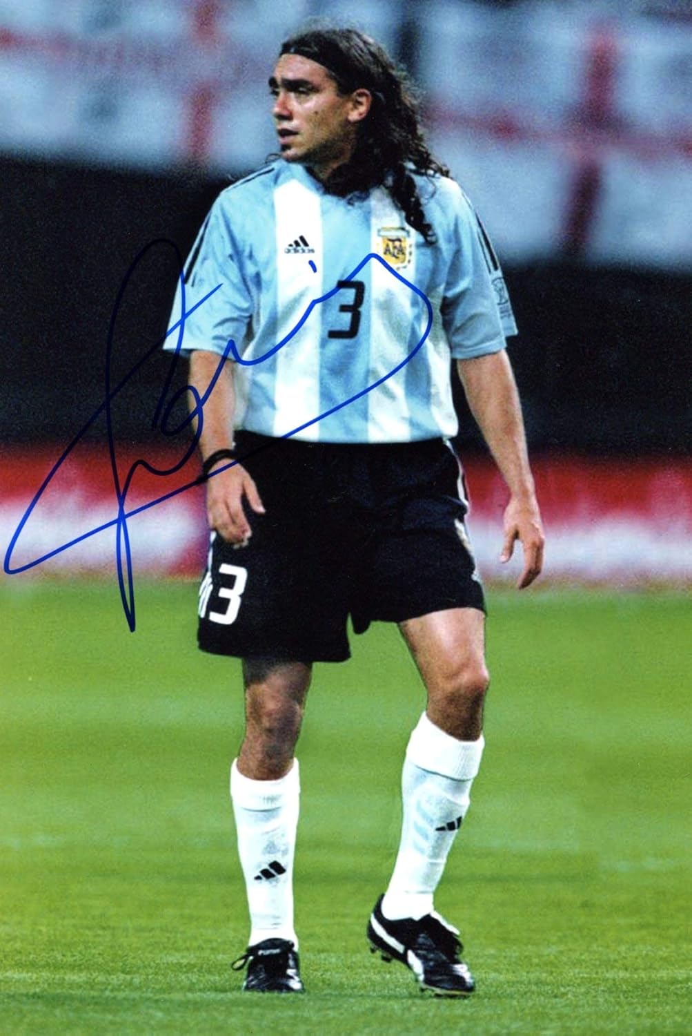Amazon Com Soccer Juan Pablo Sorin Argentine National Team Autograph Signed Photo Sports Outdoors