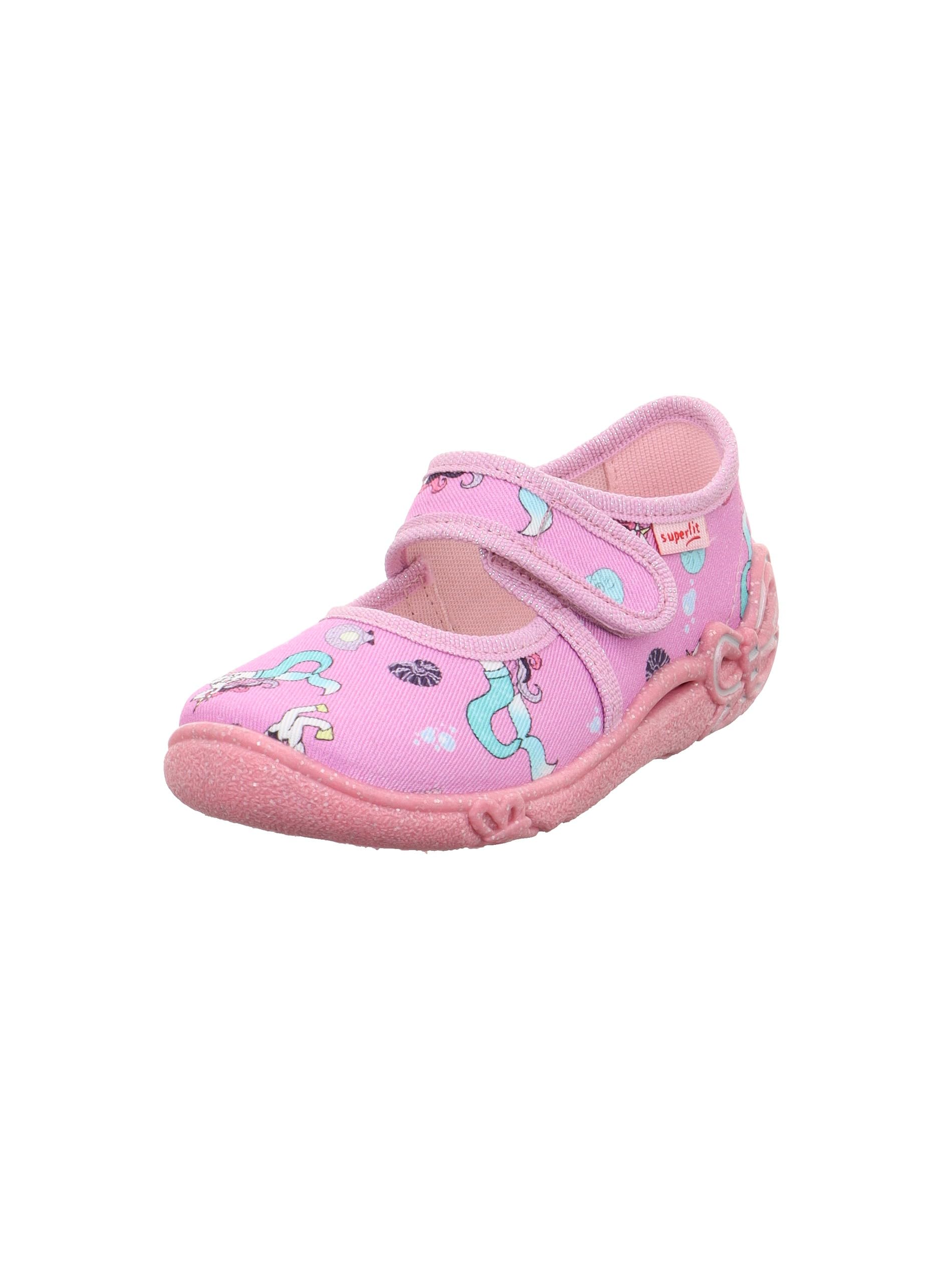 Superfit Girl's BELINDA Hausschuhe, ROSA/MEHRFARBIG 5540