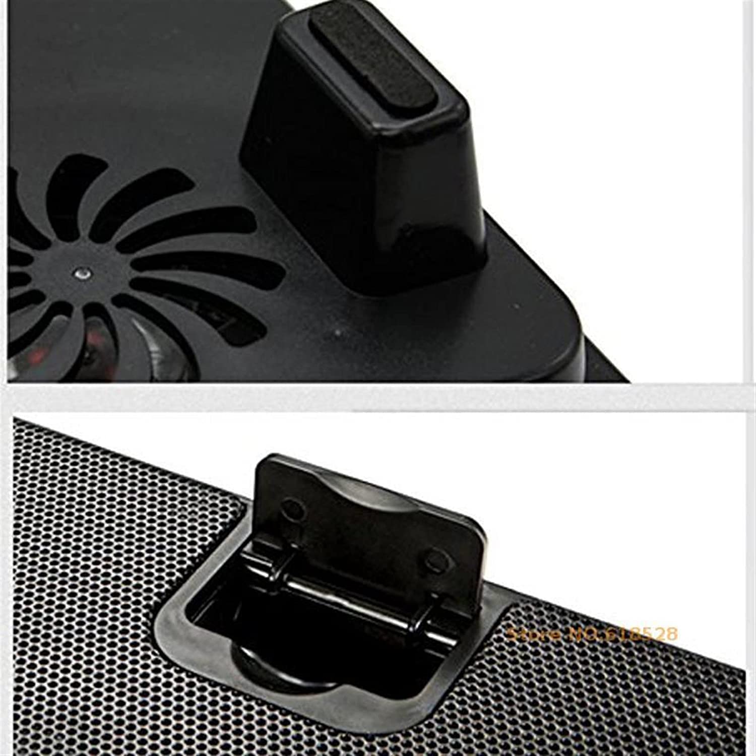 Podstawka Chłodząca Stabilny 5 Wentylator 2 USB Chłodziarka Do Laptopa Podstawka Chłodząca Podstawa LED Notebook Cooler Stojak Na Cichy Biurko