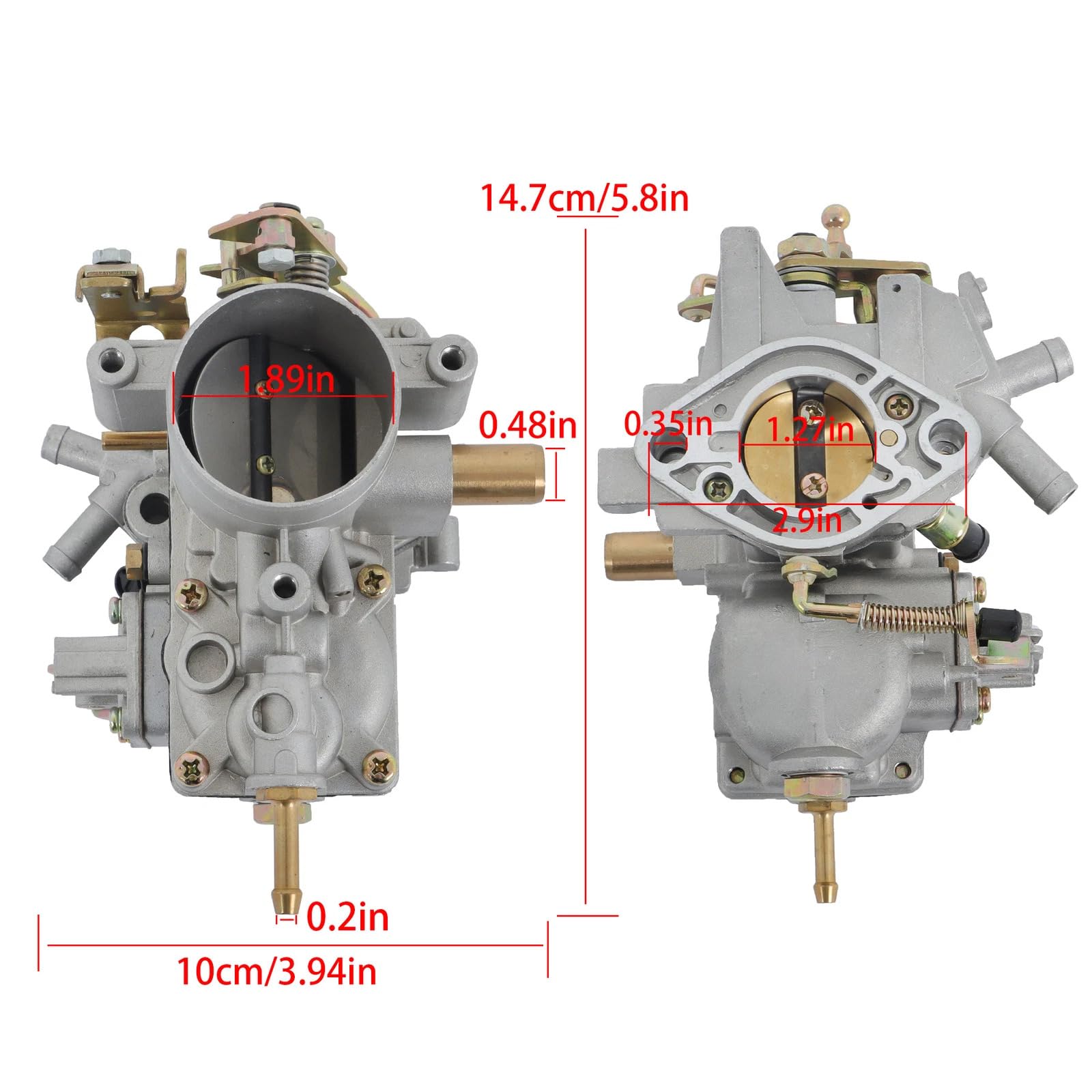 Carburetor 11779001 Para RENAULT 1961-1992 R4 4L 4S and 4GTL