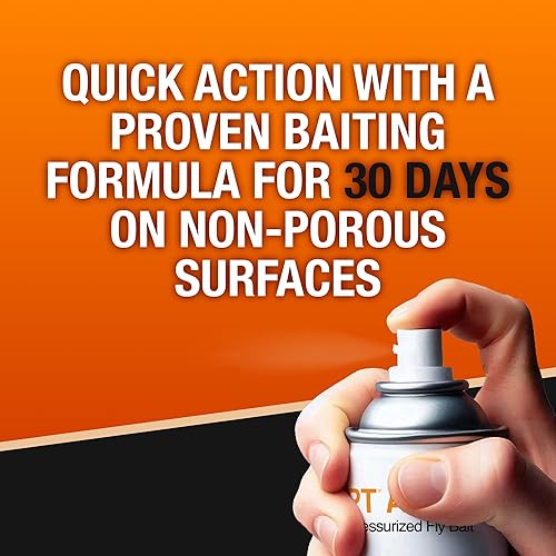 Miniatura 3 de Kit de PPE para control de plagas y PT Alpine Presurizado Fly Bait - Spray de control de moscas de acción rápida para uso en interiores y