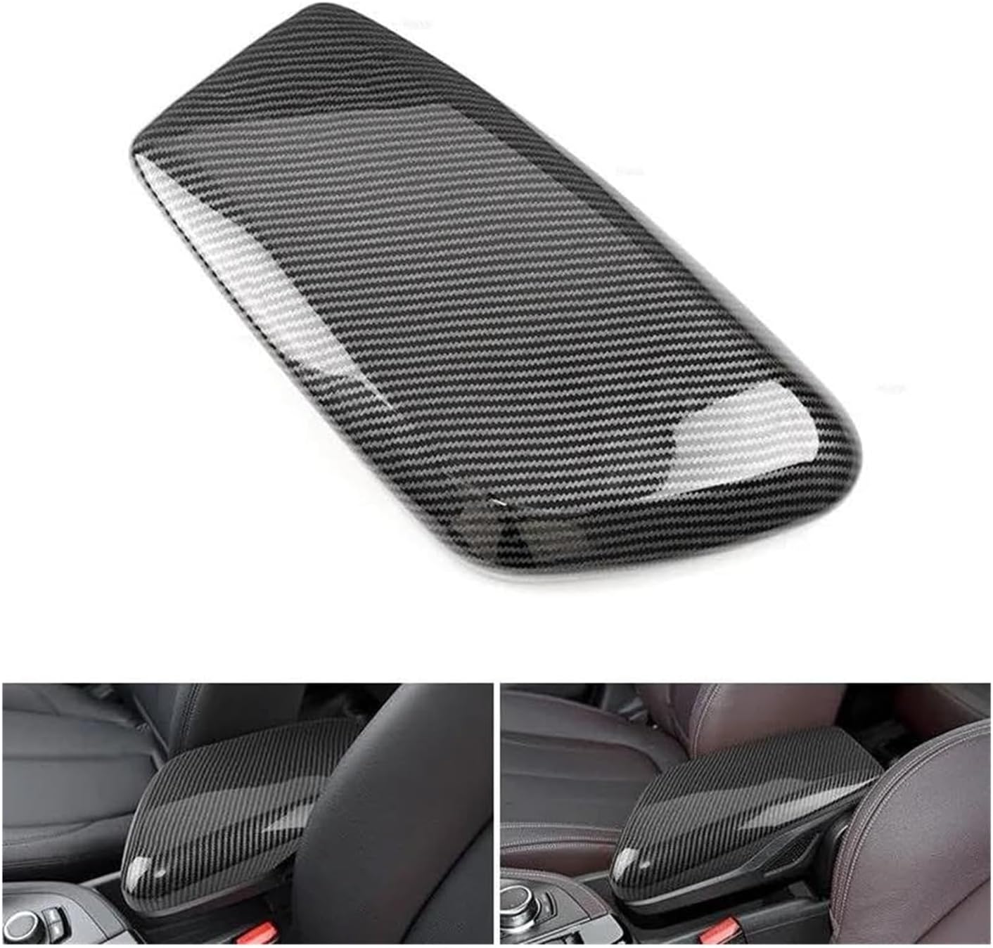 トヨタ86 BRZ zn6系リアルレッドカーボン インナードアアームレストカバー