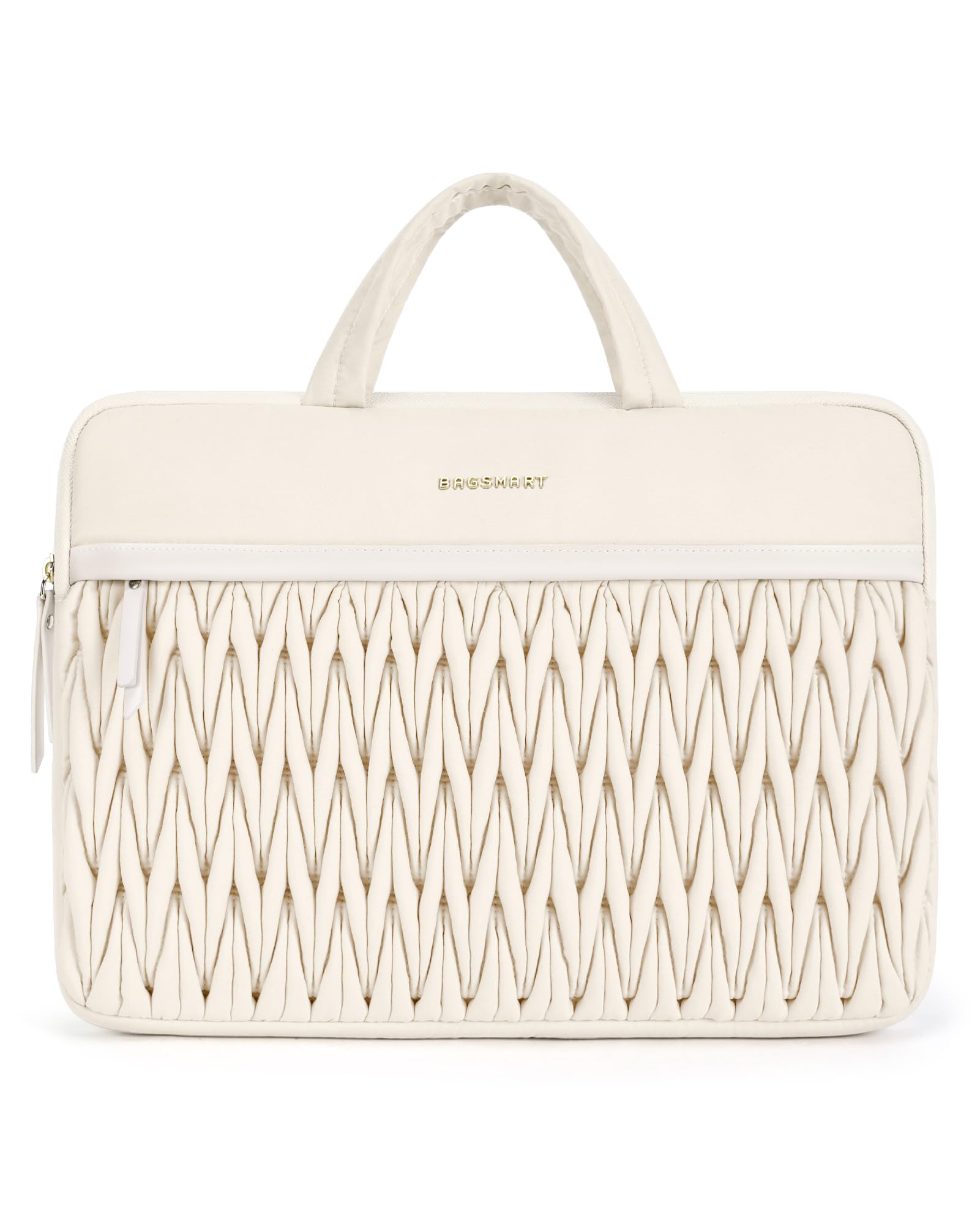Funda protectora para laptop BAGSMART con cremallera reforzada y compartimento acolchado suave 7