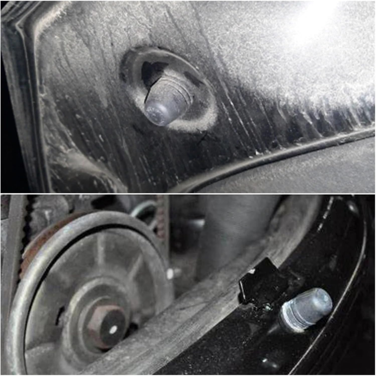 Car Door Shock Absorber Pads for VW Dasher Rabbit for Jetta for Scirocco for Golf for Polo for Tiguan 2X Car Bumper Bonnet Hood Lid Tailgate Rubber Stop Buffer