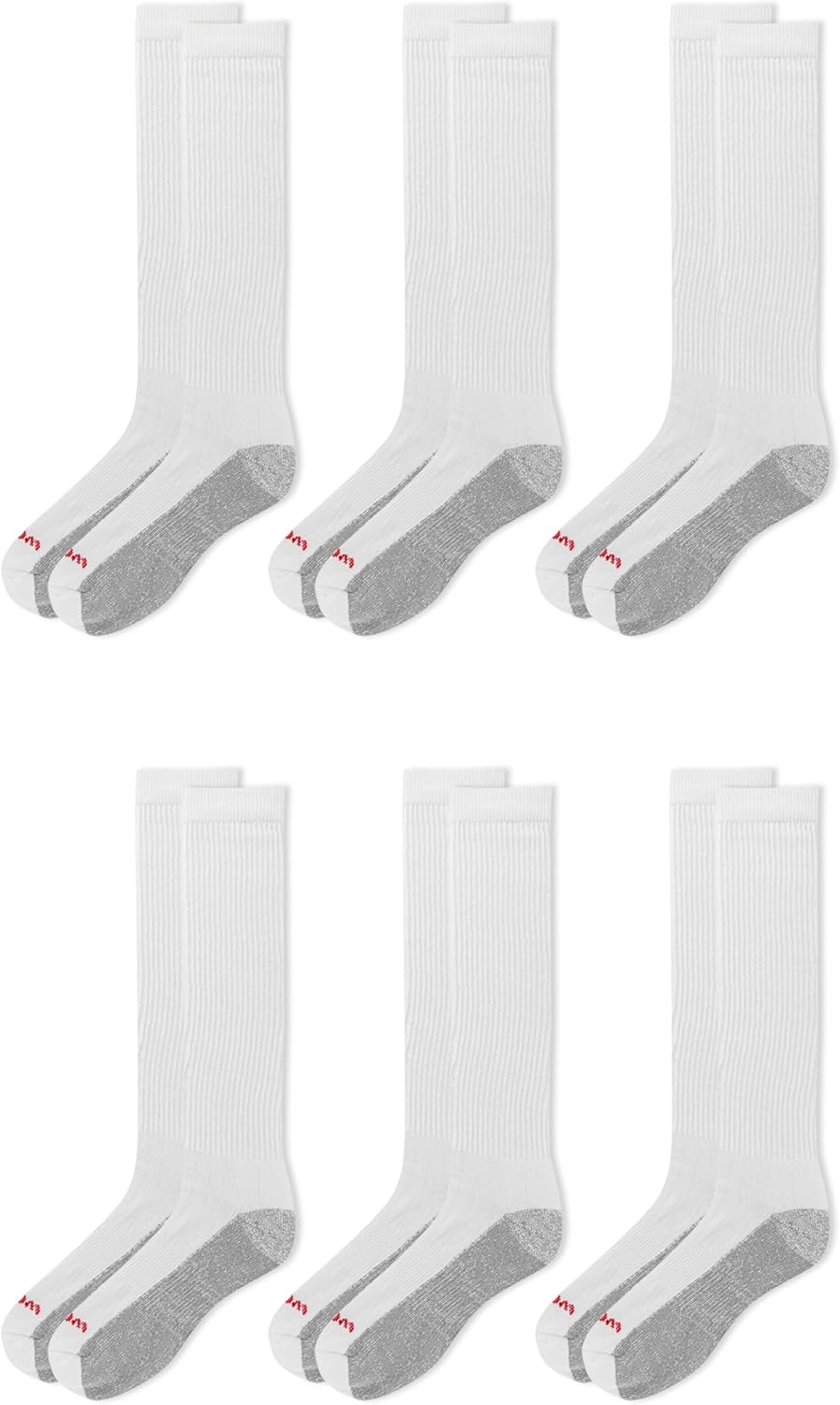 Wolverine Men's Cotton Crew Socks (6-Pack) - Image 3