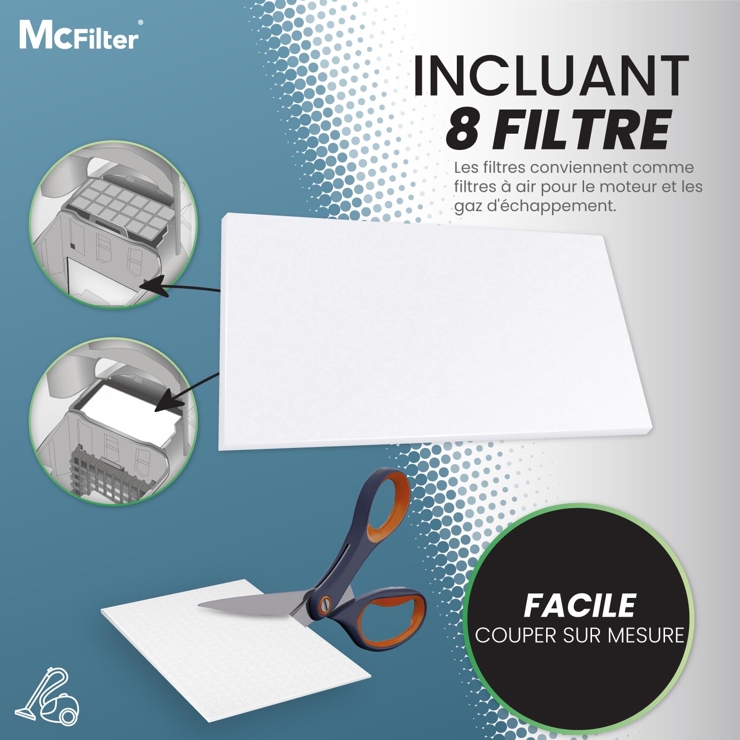 Miele FJM S2 S3 S4 S5 S6 S7 Complete C1 Compact C1 C2 sacs à poussière 16 pièces avec 8 filtres autobloquants MAXI BOX