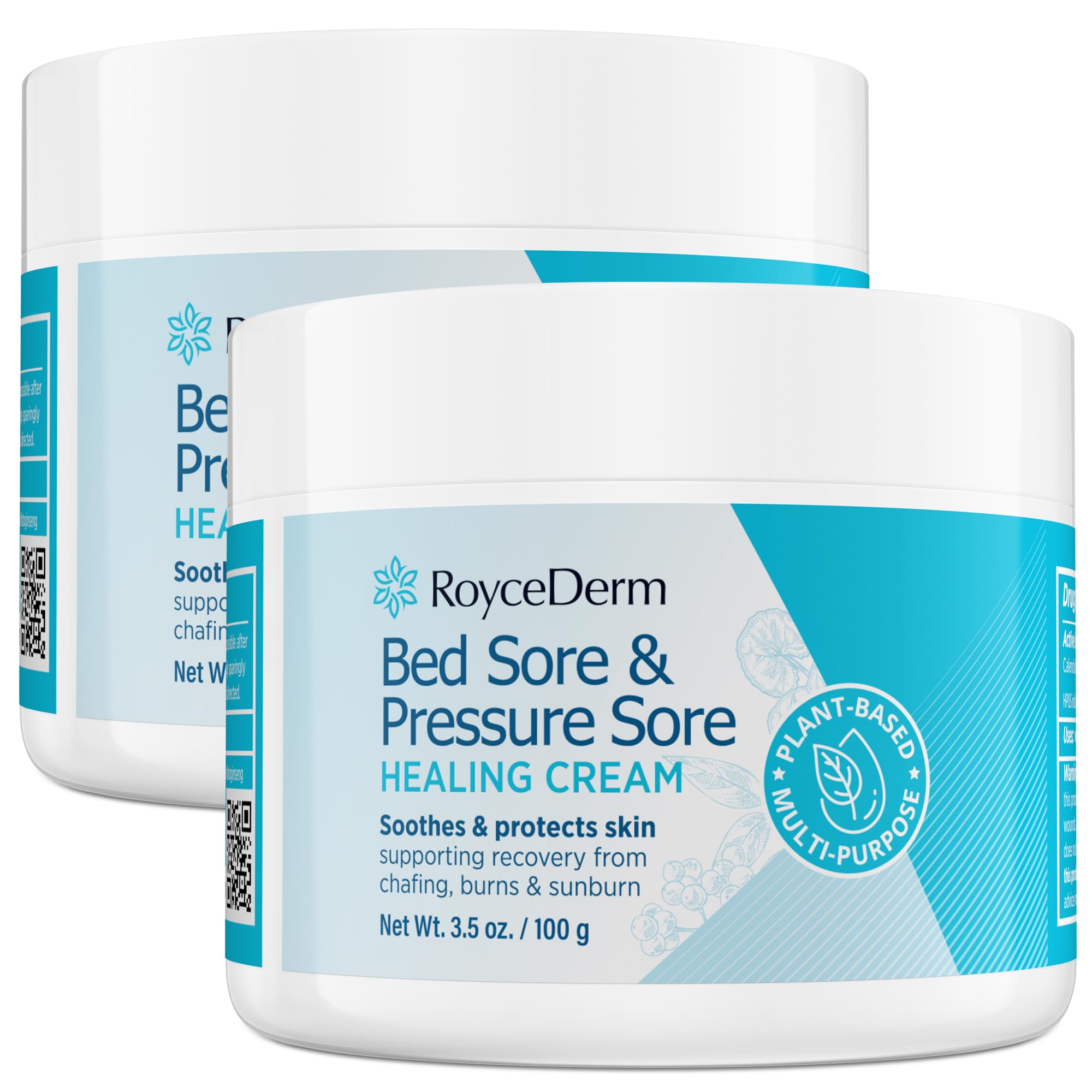 Roycederm Bed and Pressure Sore Treatment Cream: Fast Skin Healing Cream - Infection Protection for Bed Sores, Pressure Sores, Blisters, Cuts, Burns - for Bedridden, Elderly and Amputees — Amazon image 8