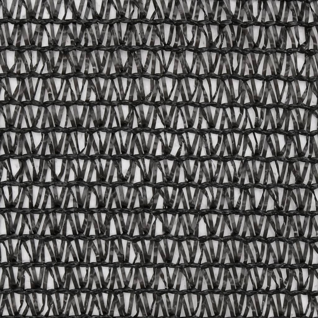 Filet brise-vue en polyéthylène haute densité noir x m, /m², résistant aux UV et découpable, pour jardin, balcon, terrasse, pavillon, utilisation en extérieur