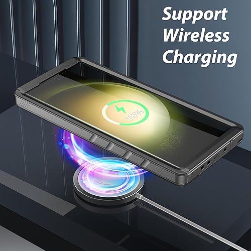 Miniatura 6 de SPORTLINK Funda impermeable para Samsung Galaxy S23 Ultra - Lente y protector de pantalla integrados IP68 bajo el agua 6.6 pies a prueba de caídas