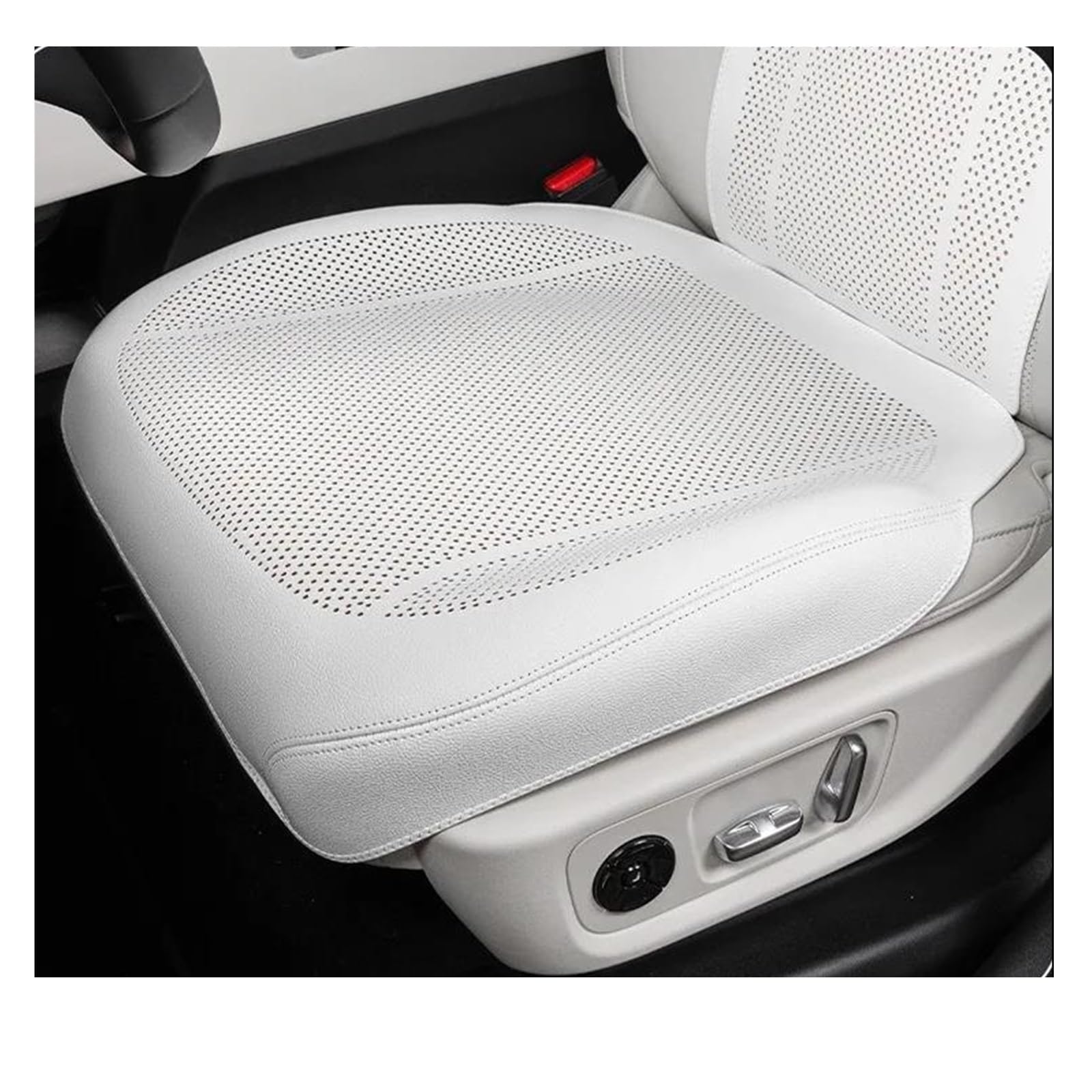 Housse siège voiture universel Tesla blanc coussin protection Model 3 Y