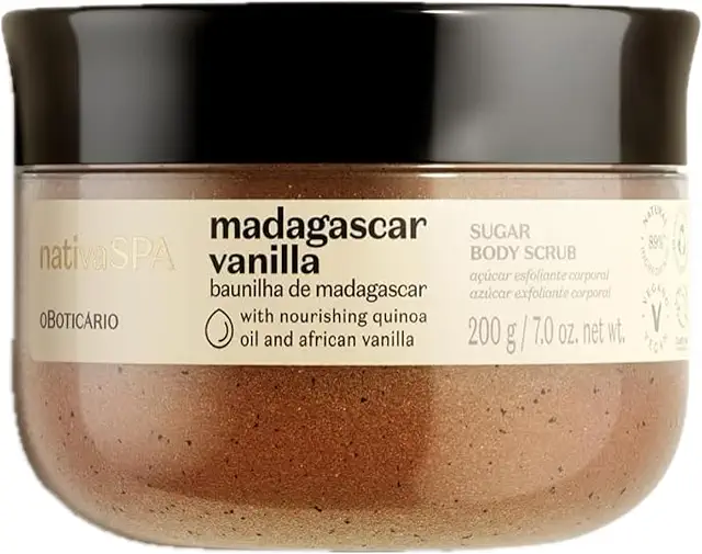 O Boticário Nativa SPA Exfoliante Corporal Vainilla - Body Scrub 200g