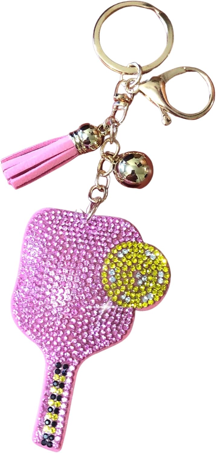 Porte-clés Décoratif Strass Popfizzy Pour Femme - Couleurs Argent Et Or, Neuf Avec étiquettes