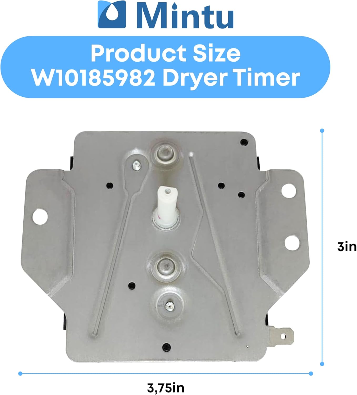Dryer Timer Control Replacement For Whirlpool WED4815EW1 WED5200VQ1 WED5100VQ1, Maytag MEDC300BW0 MEDC215EW1 YMEDC300BW0 Dryer