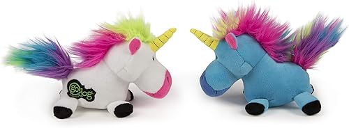 Vista 27 de goDog Fuzzy Wuzzy Lamb - Juguete chirriante de peluche para perro, tecnología Chew Guard, surtido, pequeño