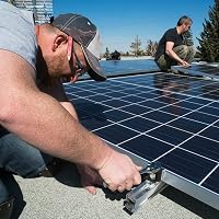 CJBIN Napelem Rögzítő Végbilincs Szett - 8db Alumínium Szélbilincs 30mm-es Panelekhez, Csavarokkal - Lakóautó, Tető Telepítéshez 5
