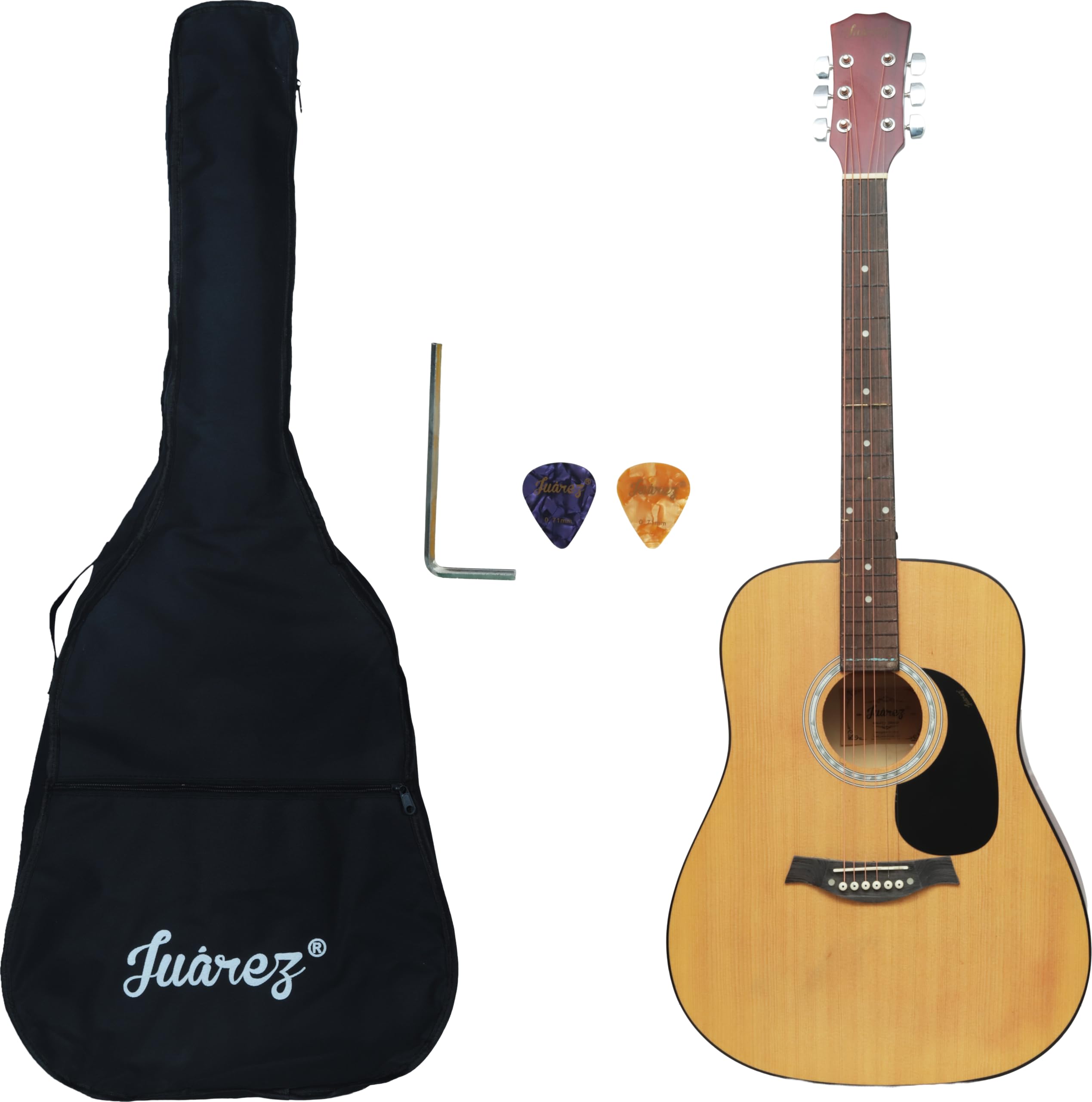 Juarez 41” Jumbo Full-Size Acoustic Guitar – Traditional