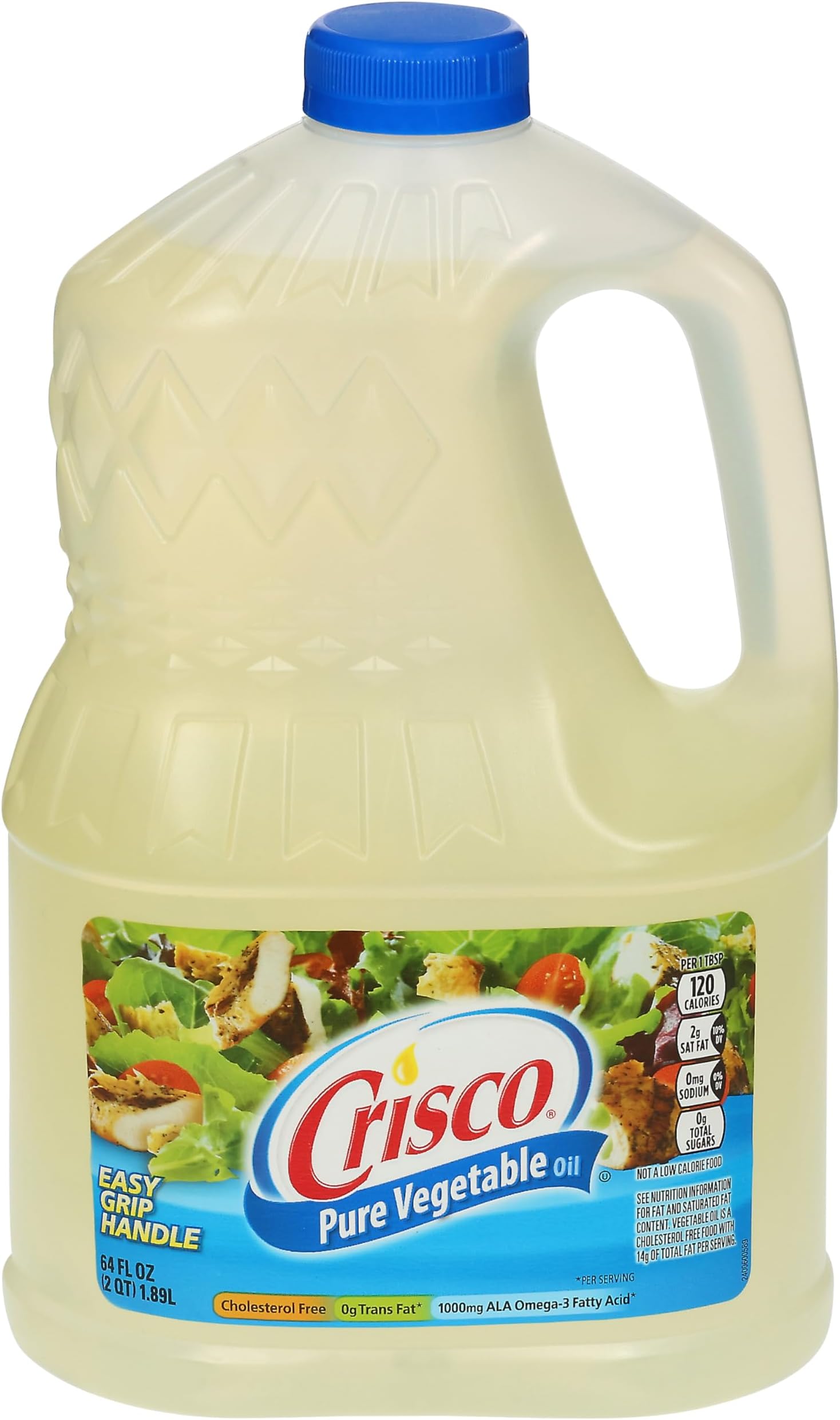 Crisco Pure Vegetable Oil, 64 Fluid Ounce