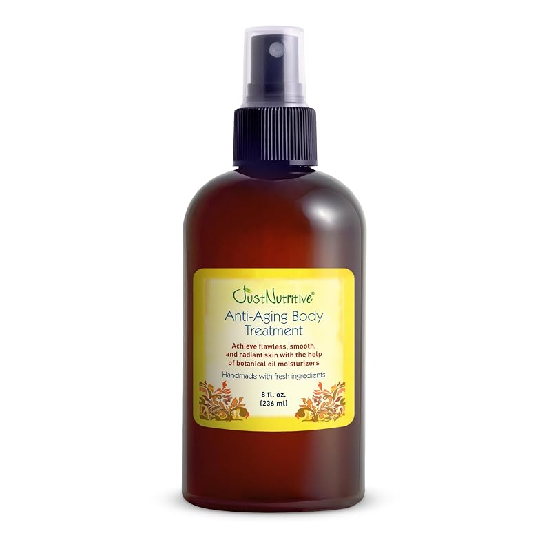Just Nutritive Óleo corporal com óleos vegetais, 236 mL