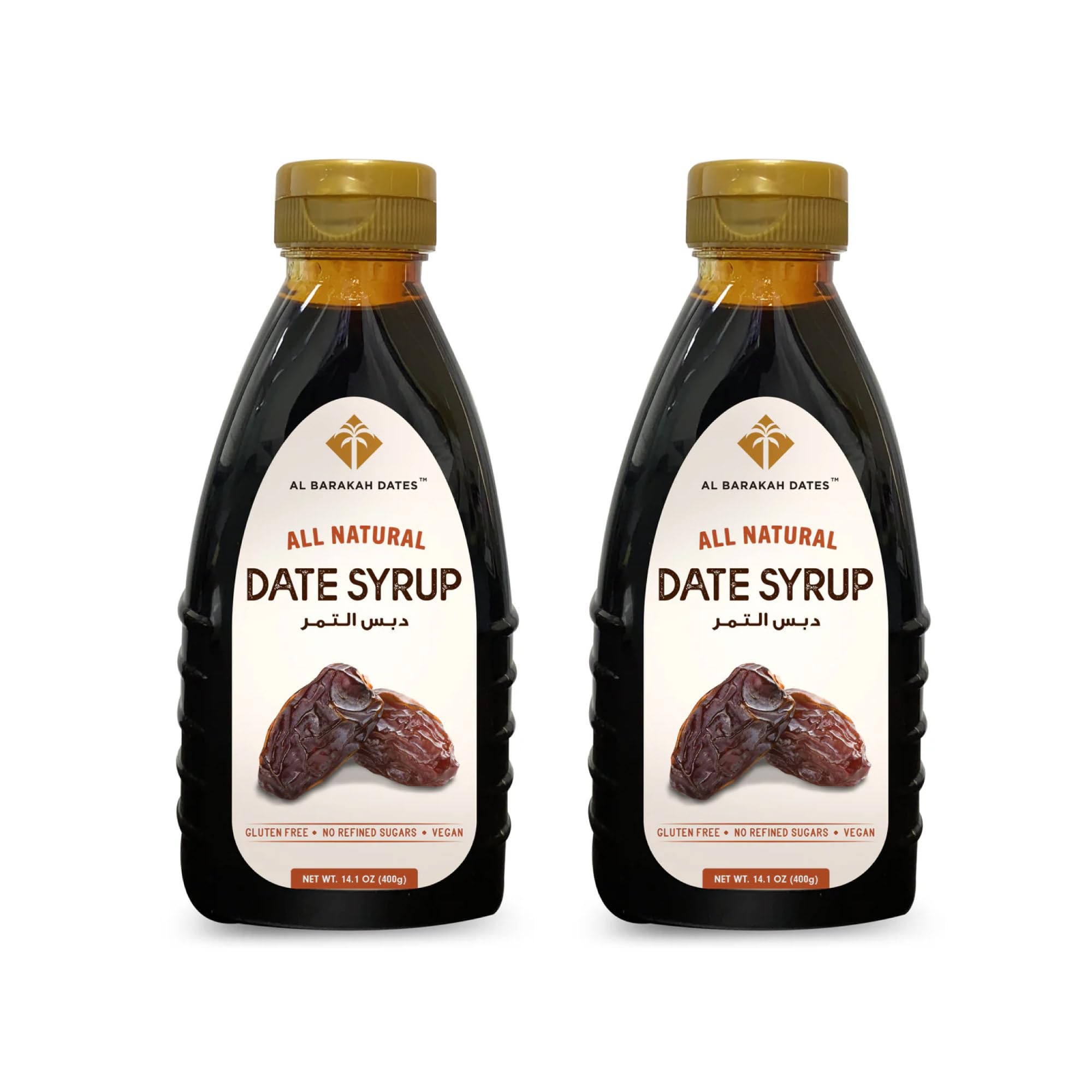 Al Barakah Arabian Date Syrup 800g | All Natural | No Added Sugar | No Preservatives | Vegan | Plant-Based | Non-GMO | Khajur | Khajoor | Healthy Sweetener | Natural Sweetness | Nutrient-Rich 400g pack of 2 (B0DFD3BMCR) Amazon Price History, Amazon Price Tracker