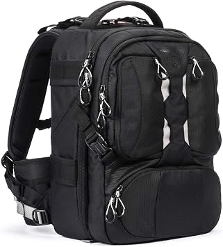 Tamrac Anvil Slim 11 Camera Backpack for Photographers DSLR Camera Bag with Laptop Compartment, Professional Photography Backpack, Camera Bag with Tripod Holder, Camera Carrying Case, Black