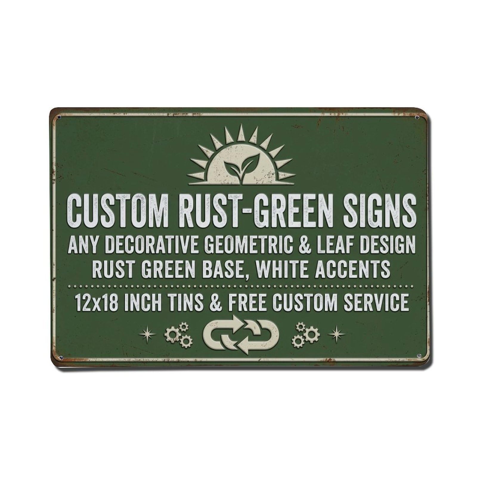 Fresh Start Today Decor Retro Motivational Slogans Metal Tin Sign Plaque Wall Decor for Cafe, Club Bar, Office, Home Garden Metal Poster 8x12Inch