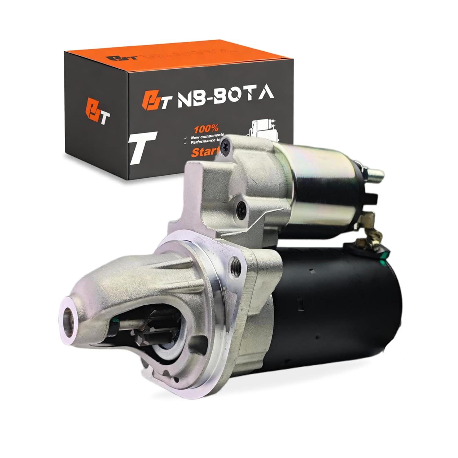 Starter Motor Compatible with BMW-128i,135i,323i,325i,328i,330i,335i,525i,528i,530i,535i,740i,740Li,X1,X3,X5,X6,Z4, Replace# 12417521116,12417521122, 12417521123,12417526236,428000-1760,17922N