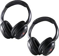 Drive Audio 2-Pack Headphones for Toyota & Lexus VES - Fits Sienna, Highlander, Camry, RX, 4Runner & More