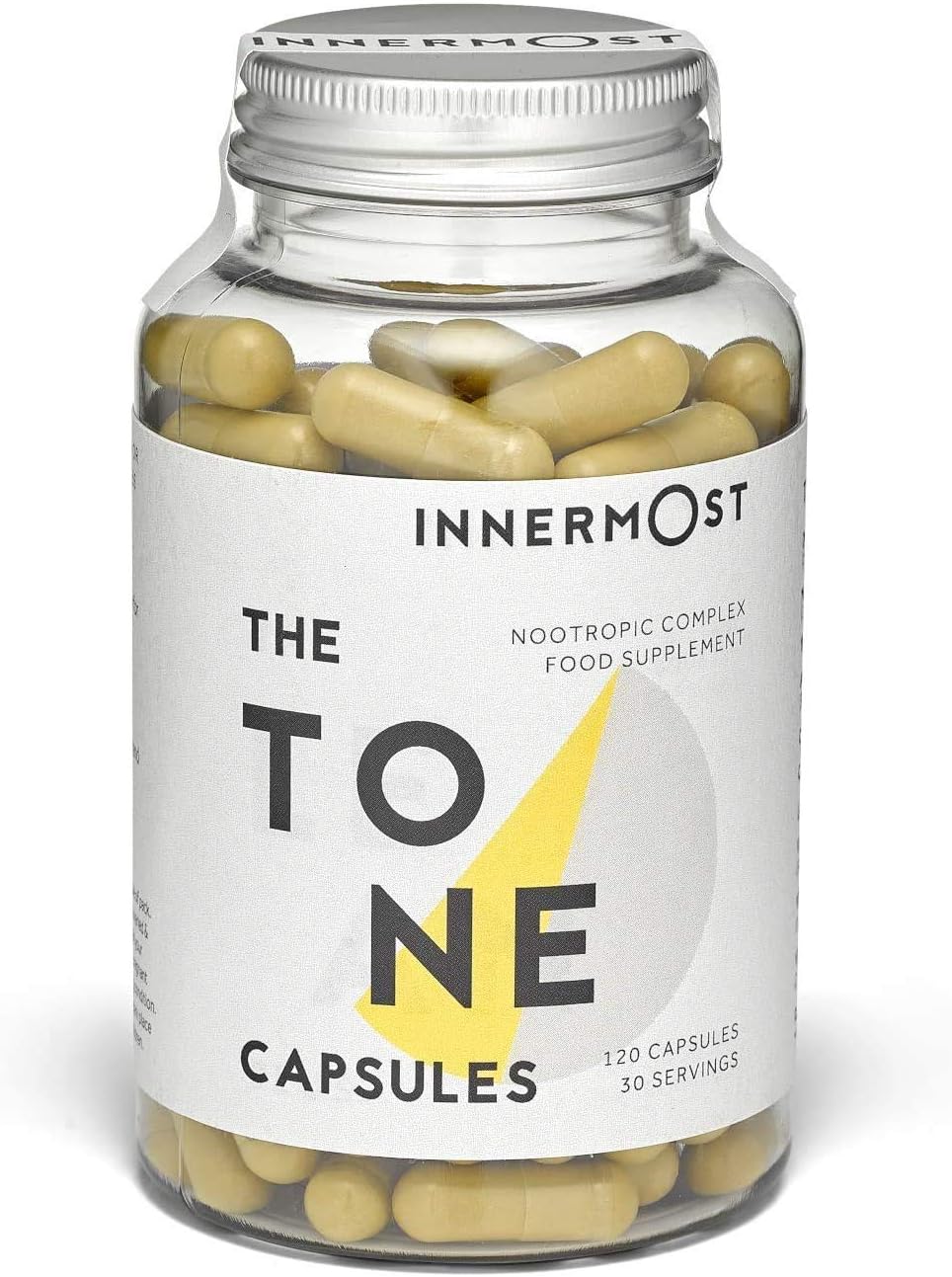 Innermost The Tone Capsules: Daily Nootropic Weight Loss Pills, an Award-Winning Blend of Vegan Ingredients Formulated to Assist with Slimming and to Help You Lose Fat