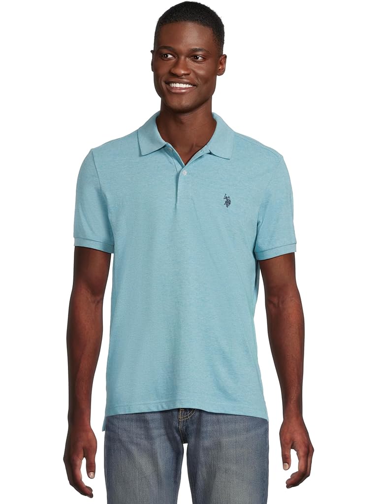 U.S. POLO ASSN. Slim Fit Solid Pique Polo Shirt