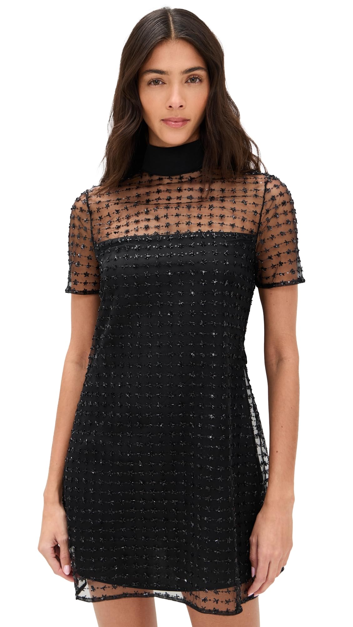 STAUD Womens Ilana Mini Dress
