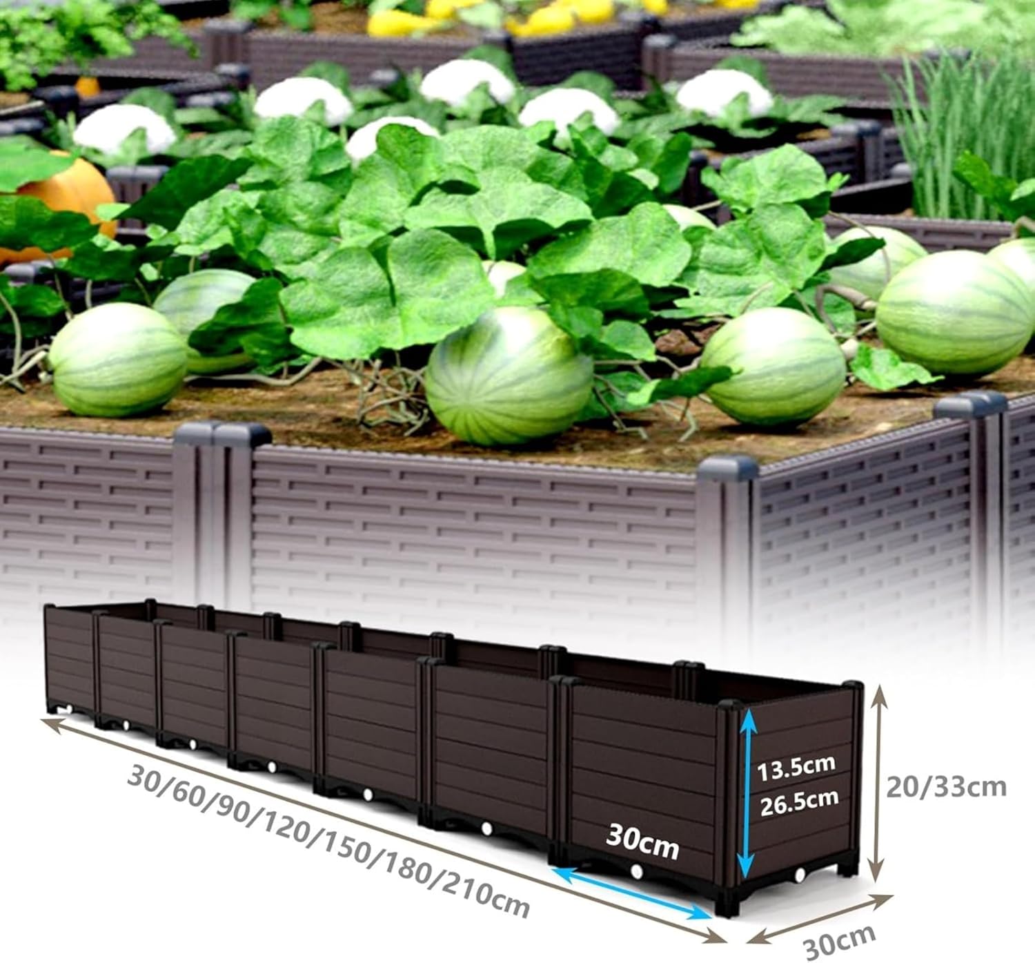 CWP CW-1300N ビニール植物受け皿、直径13インチ、クリア PLANCHU 観葉