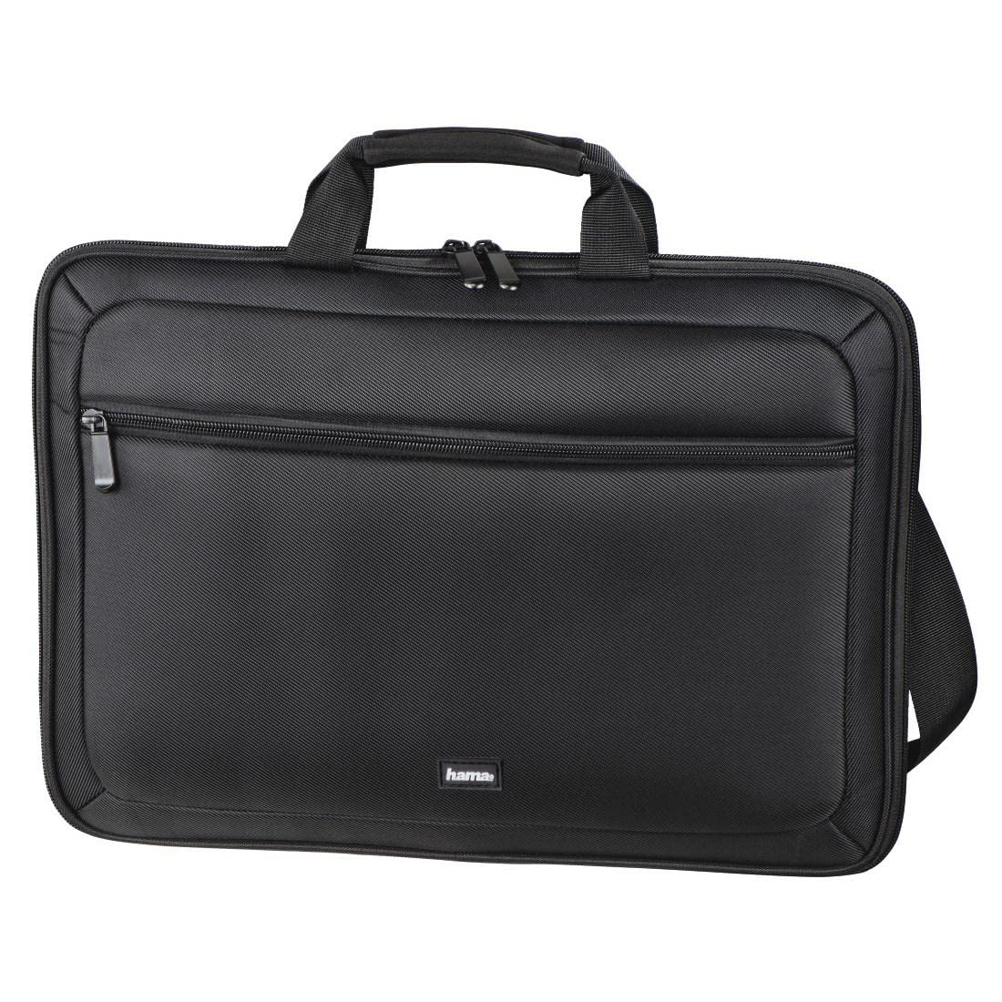 Hama Laptop Bag up to 14.1 Inch (Notebook Bag for Laptop, Tablet, MacBook, Chromebook up to 14.1 Inches, Shoulder Bag as Work Bag or School Bag for Men and Women) Black