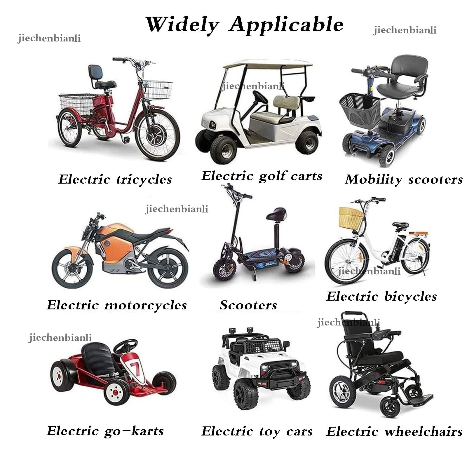 Batteria per Bicicletta elettrica da 36V 30Ah con Caricabatterie, Batteria agli ioni di Litio 10S2P, Grande capacità per Motori da 250W, 500W, 800W e 1000W 36V 30Ah