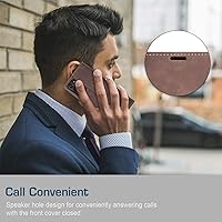 Vista 8 de Funda tipo cartera para Samsung Galaxy Note 20 Ultra, piel sintética, cierre magnético, con ranuras para tarjetas, bolsillos para efectivo