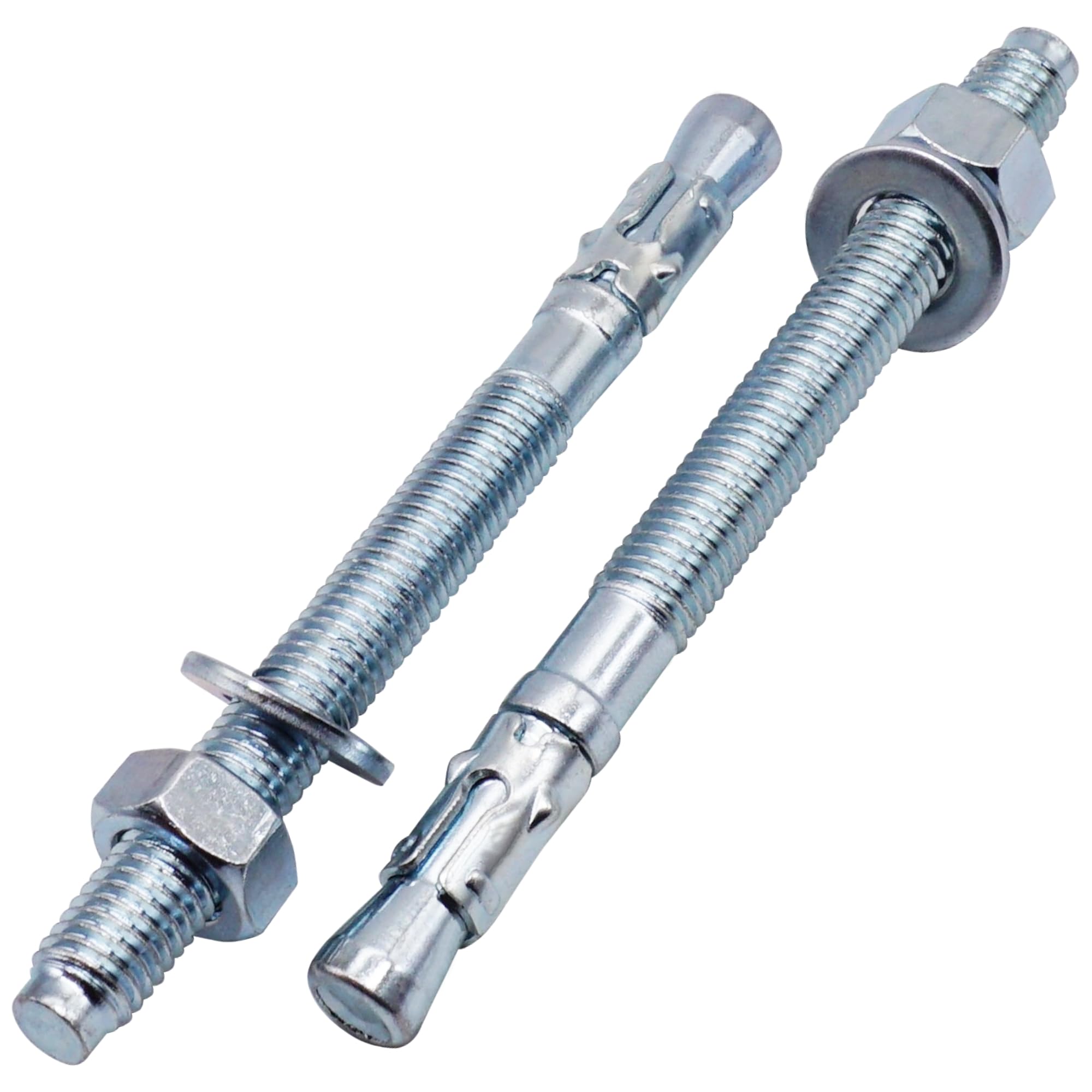 Buy SKIR'CO (2 pcs) Zinc Plated Wedge Anchors M12 x 160 mm, Metal