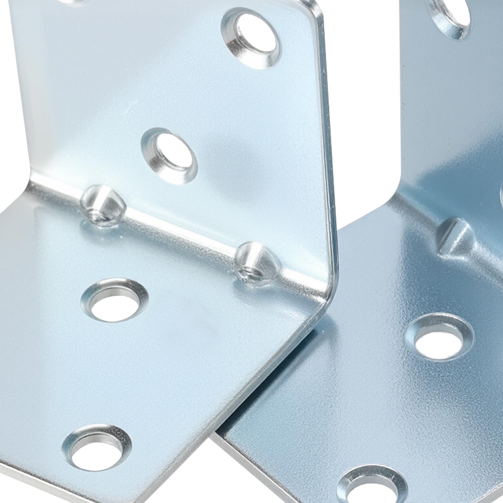 JIAYUET 30 PCS 40mm Right Angle Bracket, L Corner Braces Brackets Plates for Wood Furniture, Framing, Cabinets - Image 3