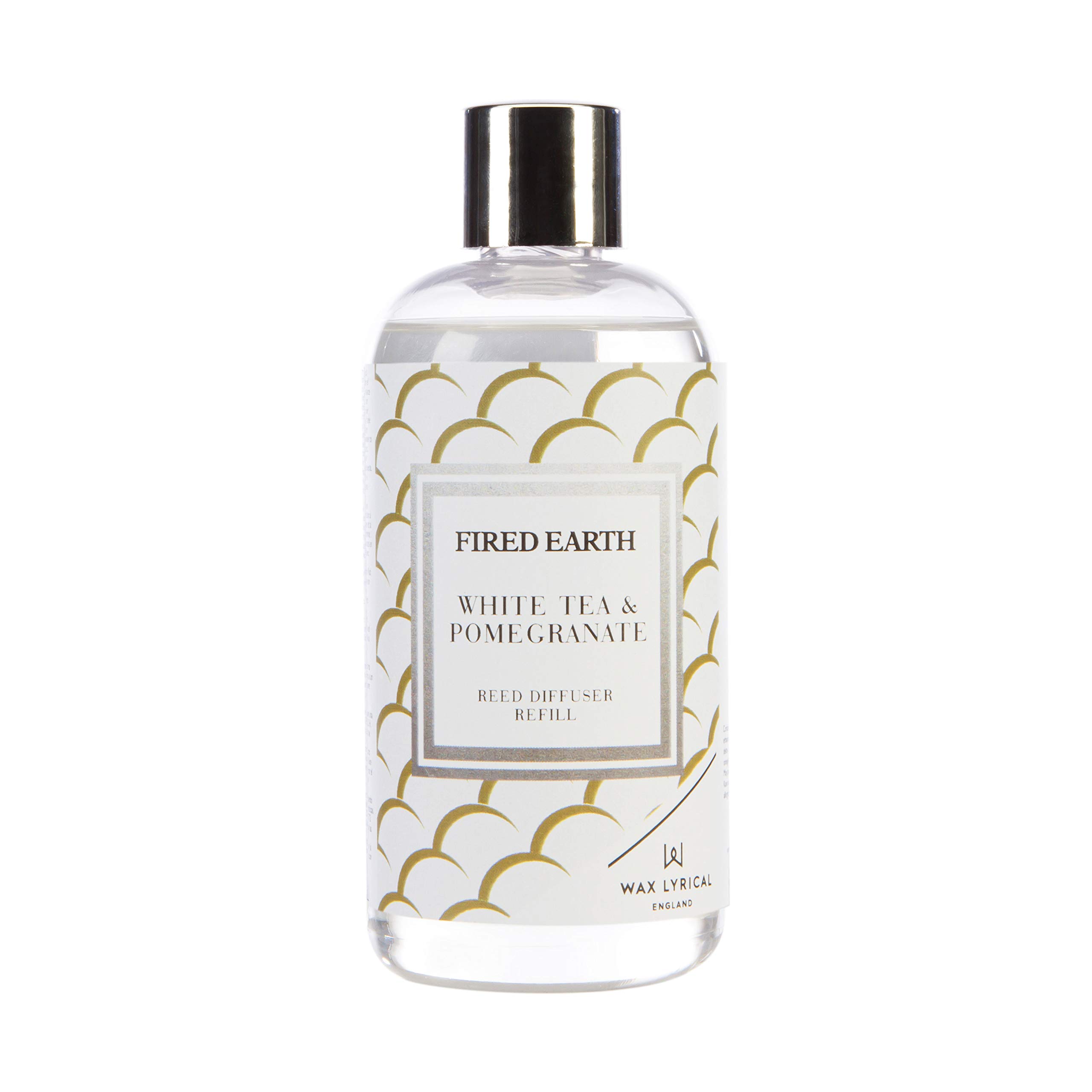 Wax Lyrical Fired Earth Diffuser Refill - White Tea & Pomegranate, 200ml