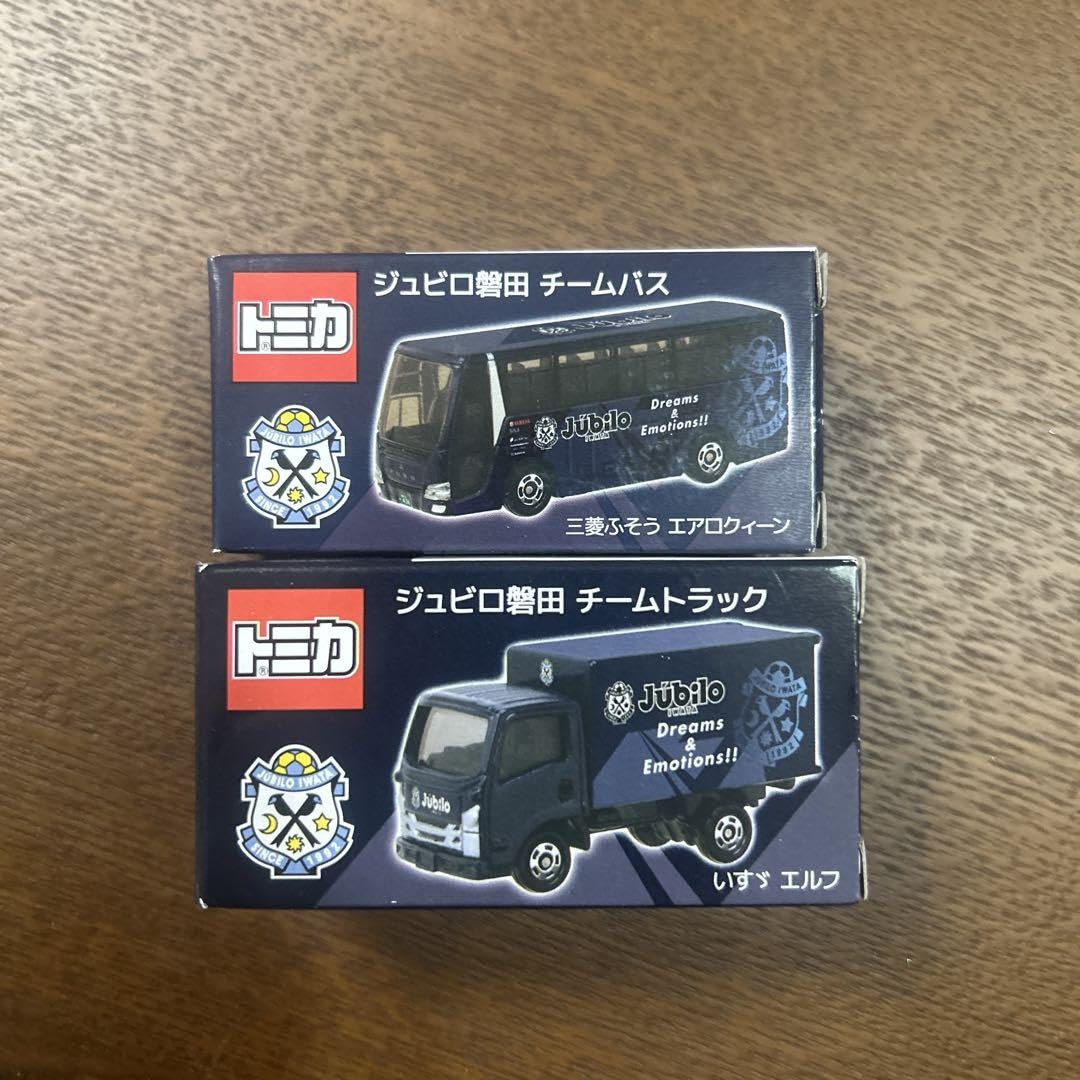 【送料無料】トミカ　ジュビロ磐田 チームトラック & バスセット 送料無料】トミカ ジュビロ磐田 チームトラック & バスセット 2025年