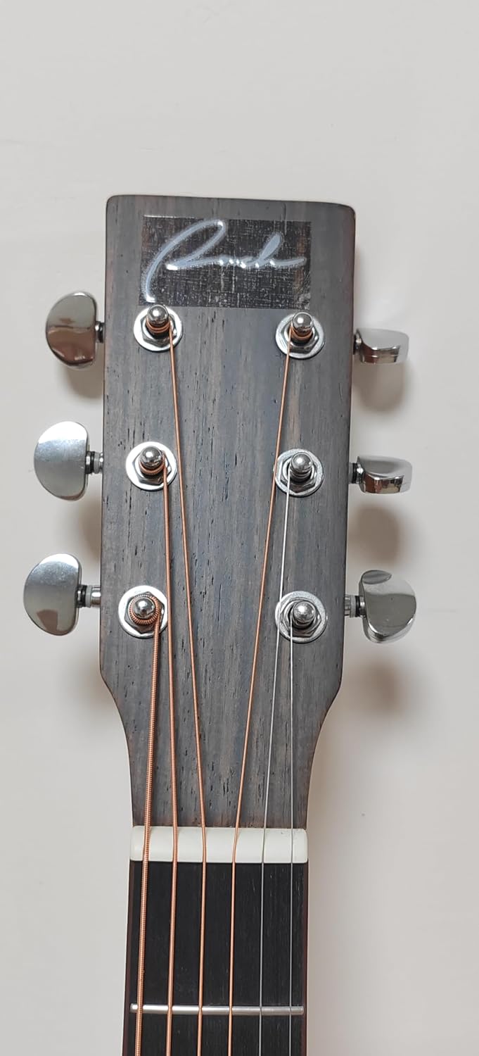 Ranch Acoustic Guitar 41 Inch Full Size, JF Body Style Cutaway, A-Grade Spruce Top with Sapele Back & Sides, Matte Natural Finish, Right-Handed Starter Guitar Kit for Beginners & Adults
