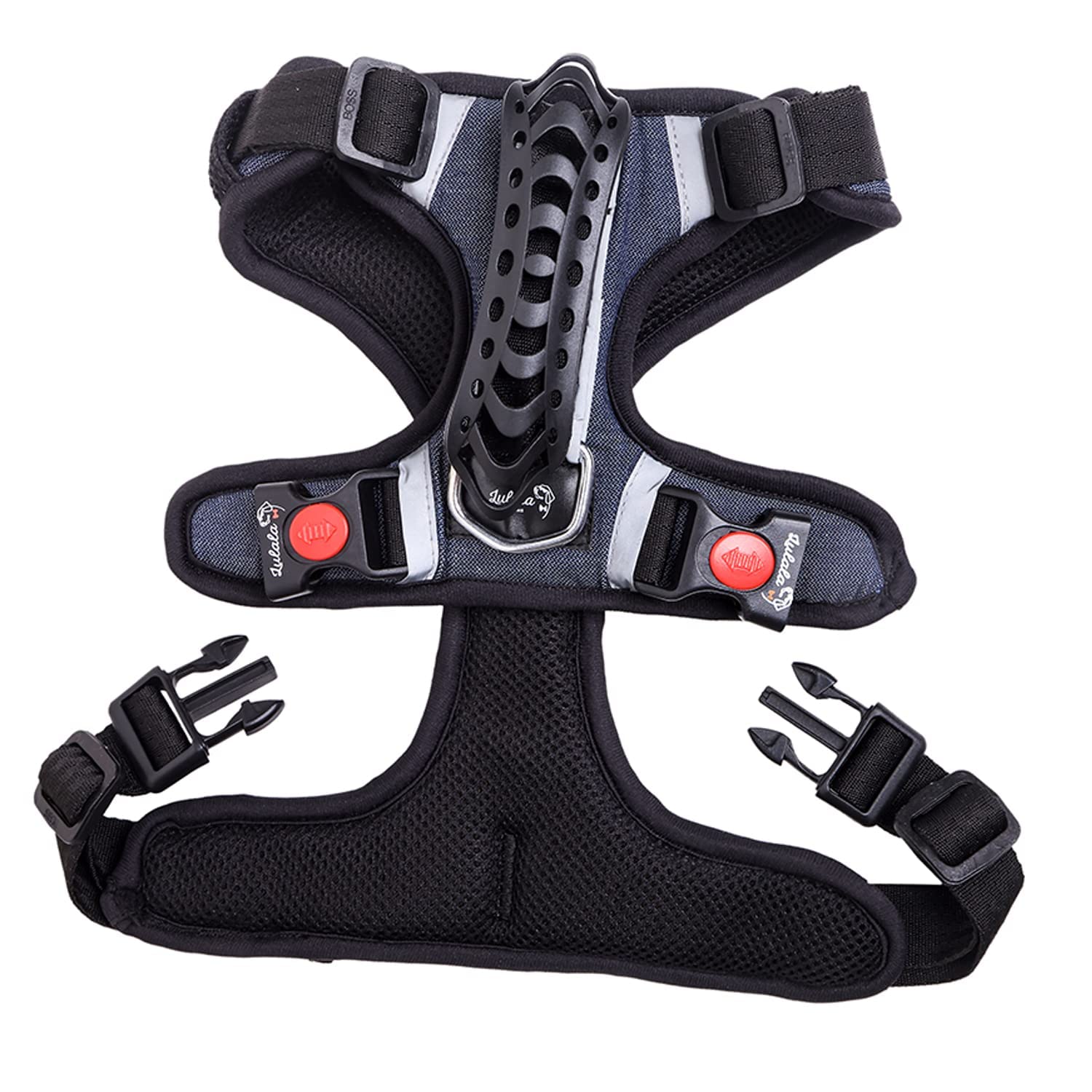 Lulala Dog Harness Pet Harness Adjustable Outdoor Pet Vest Reflective Oxford Material Vest for Dogs Easy Control for Small Medium Large Dogs (S,Denim) (B0BR5P8CS9) Amazon Price History, Amazon Price Tracker