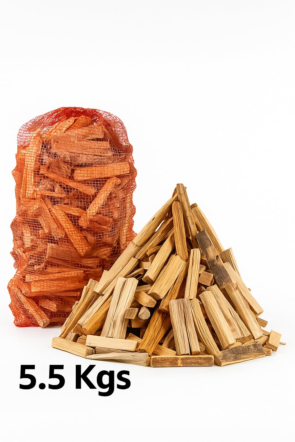 Astillas Encendido Pino Ecológica, Madera Seca Natural para Barbacoa, Chimenea, Caldera y Estufa, Saco de 6,5 Kgs. Astillas de Pino Natural para Barbacoas y Chimeneas.