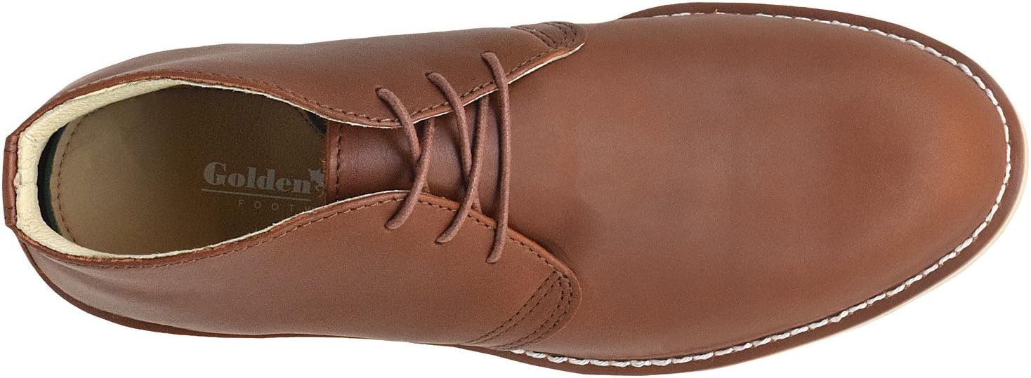 Golden Fox Enzo Men's Chukka Boot Casual 6 Copper