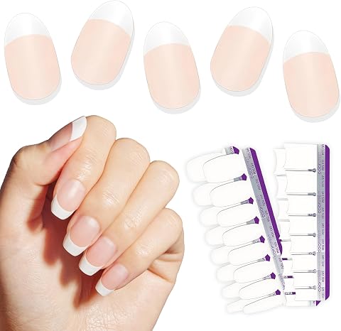 Color Street French Tip Glitter Strips