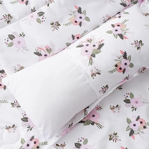 Miniatura 6 de Bunnikins & Clover Tapete para siesta para niños pequeños con almohada extraíble, tapete para siesta para preescolar, fácil de limpiar, para jardín