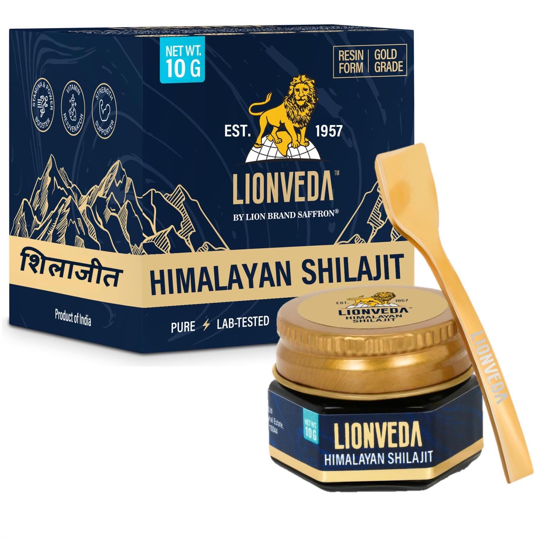 LIONVEDA 10g Original Himalayan Shilajit for Men, Gym, Stamina, Energy & Improved Health (10gm) (Certified Original Gold Grade) | 100% Pure Shilajit/Shilajit Liquid (Resin) (B0CTRX3C8K) Amazon Price History, Amazon Price Tracker