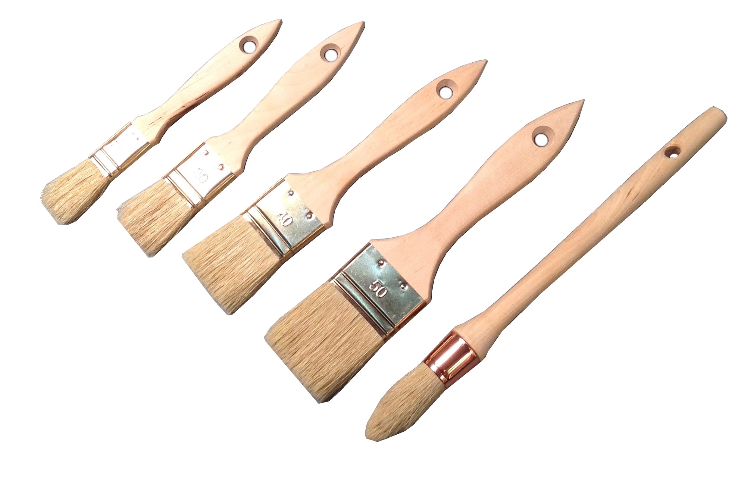 Pinceau plat bi-mat peinture mate et satinee - l20mm SAVY | Brico Cash