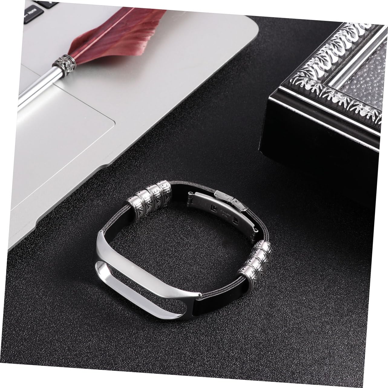 Hemobllo 3 Pièces Bracelet De Fitness Bracelet De Montre De Montre De Remplacement Sangle De Bande À Dégagement De Bande Tactile De e À