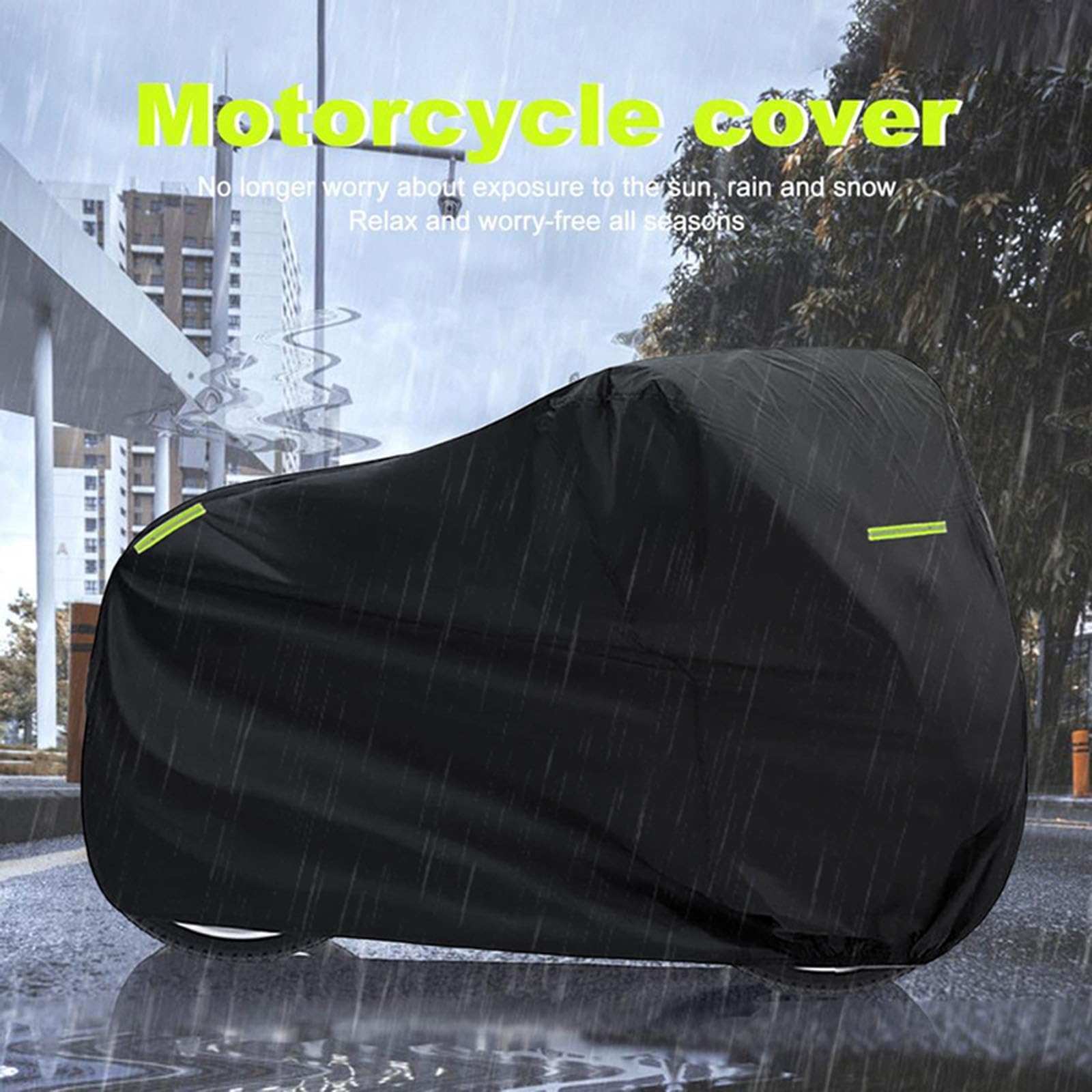 Telo Moto Impermeabile per Kawasaki Z900 Z900RS Z 900 Z900 Rs, Telo Coprimoto Resistente a Acqua Polvere Portatile Telo Moto da Esterno Interno, Moto Accessori