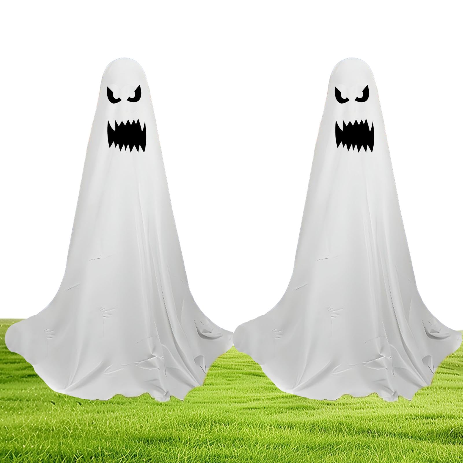 Halloween si illumina fantasma | Decorazione spettrale in piedi con fantasmi , struttura di supporto in metallo per la casa per feste di Halloween, case infestate, carnevali del campus, stanze | fantasmi , struttura di supporto in metallo per la casa per