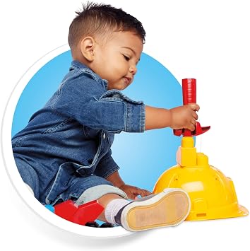 Mega Bloks Lil Building Toolkit Preschool Building Set with Hammer